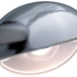 Luce cortesia Steeplight cromata LED bianco